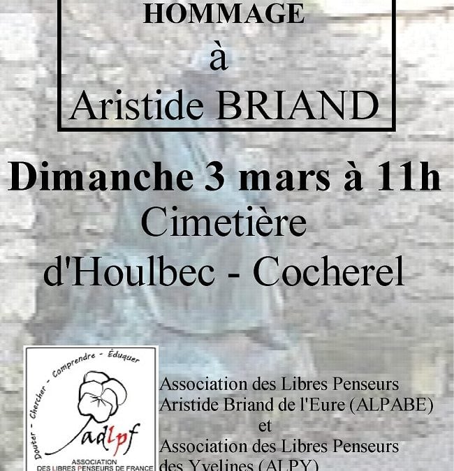 Hommage à Aristide Briand