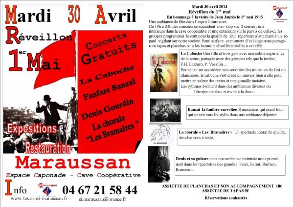 Fête du 1 Mai à Maraussan – 34