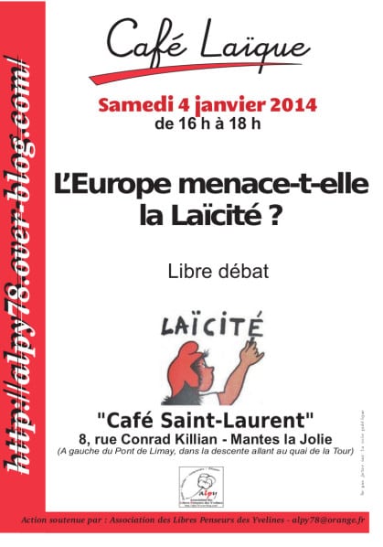 Café Laïque à Mantes la Jolie