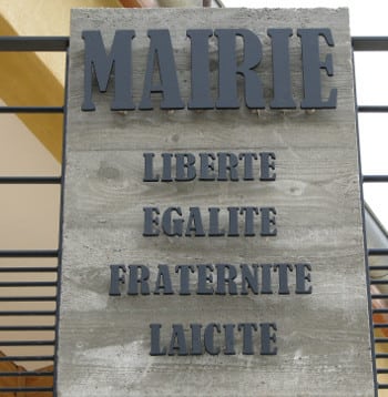 Liberté, Egalité, Fraternité, Laïcité