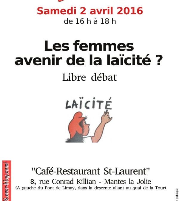 Café laïque à Mantes la Jolie