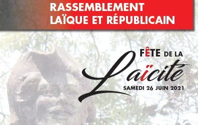 Le 26 juin, l’ALPF participe à la Fête de la Laïcité. Rejoignez-nous!