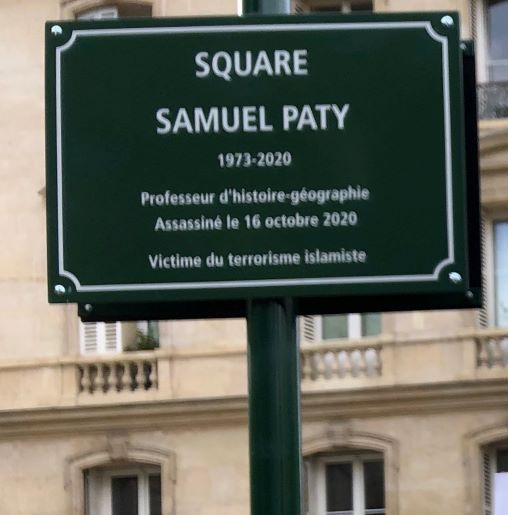 Hommage à Samuel Paty, serviteur de la République