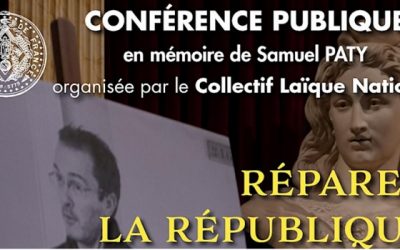 HOMMAGE & CONFÉRENCE PUBLIQUE en mémoire de SAMUEL PATY